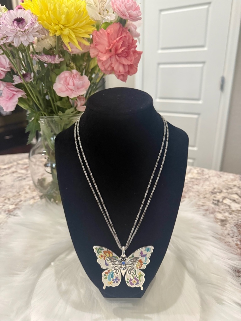 Brighton Water Garden Necklace NWT